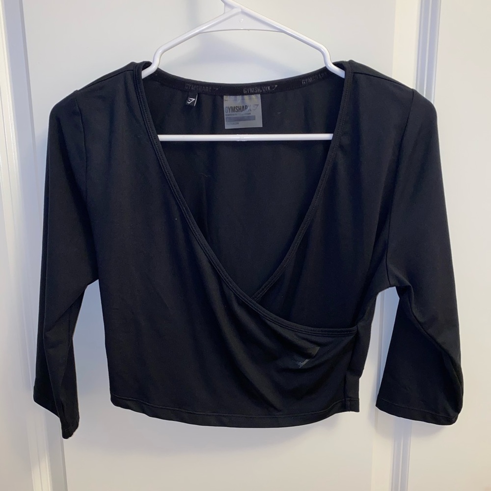 Gym shark work out crop top